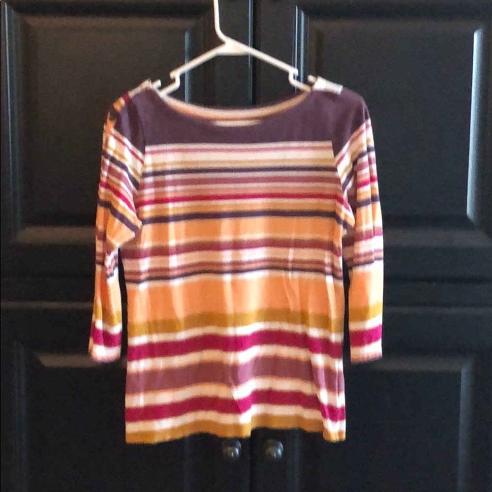 Anthropologie Striped Shirt Size Medium